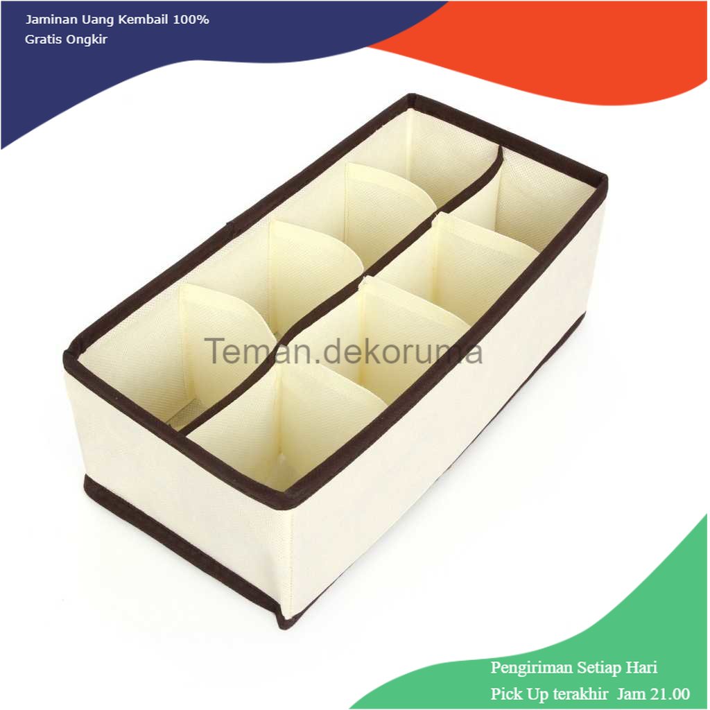 TD - RTG JOWA Kotak Sekat Pembatas Pakaian Storage Drawer Divider Box - JW248