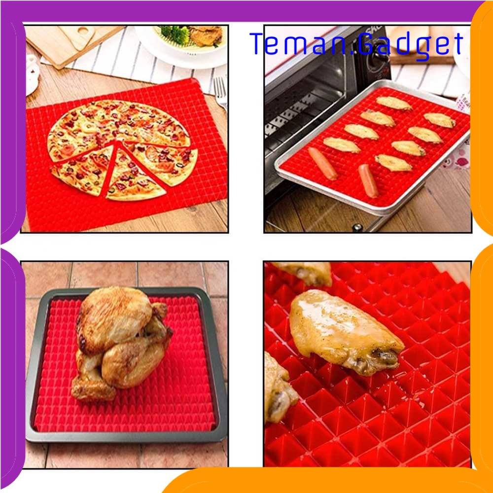 TG - DPR Aihogard Alas Masak Pyramid Silicone Non-stick Oven Mat - JJ1370-01