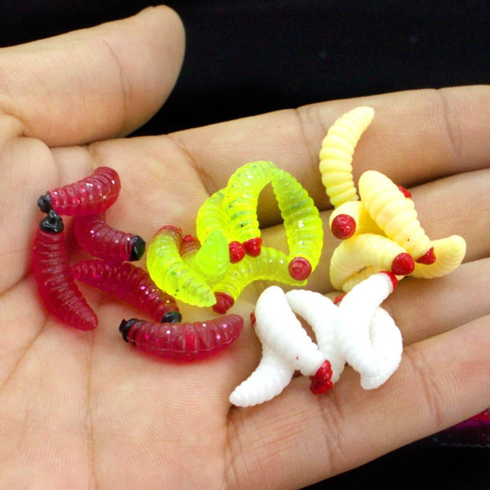 Agustina Umpan Lembut Memancing Umpan Lembut Memancing Aksesoris Lembut Silikon Umpan Swimbait Wobbler Set Umpan Buatan Amis Memancing Umpan Simulasi Umpan Buatan Roti Cacing