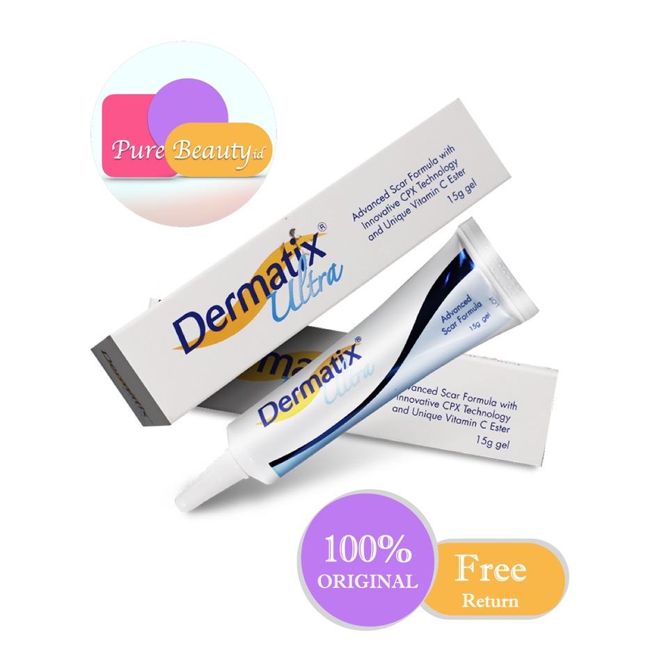 Dermatix Ultra Perawatan Bekas Luka 15gr 2pcs Bekas luka Keloid Luka bakar Trauma Original