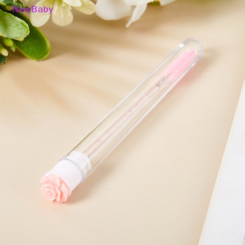 Newbaby 5PCS Elash Extension Alat Sikat Alis Bulu Mata Maskara Wands Tube Reusable ID