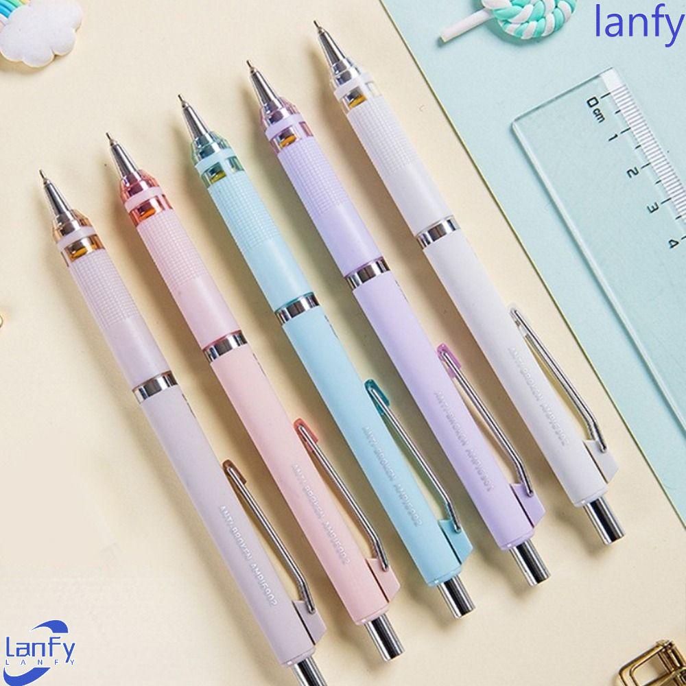 Lanfy Pensil Mekanik Kreatif Menggambar Alat Tulis Siswa Pensil Serut