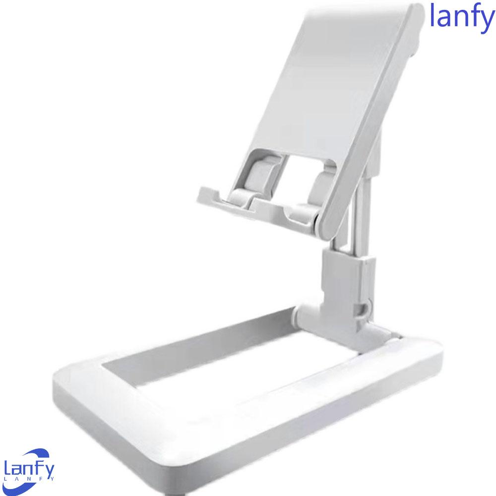 Lanfy Stand Holder / Dudukan Ponsel / Tablet Model Lipat Portabel Adjustable Untuk Meja