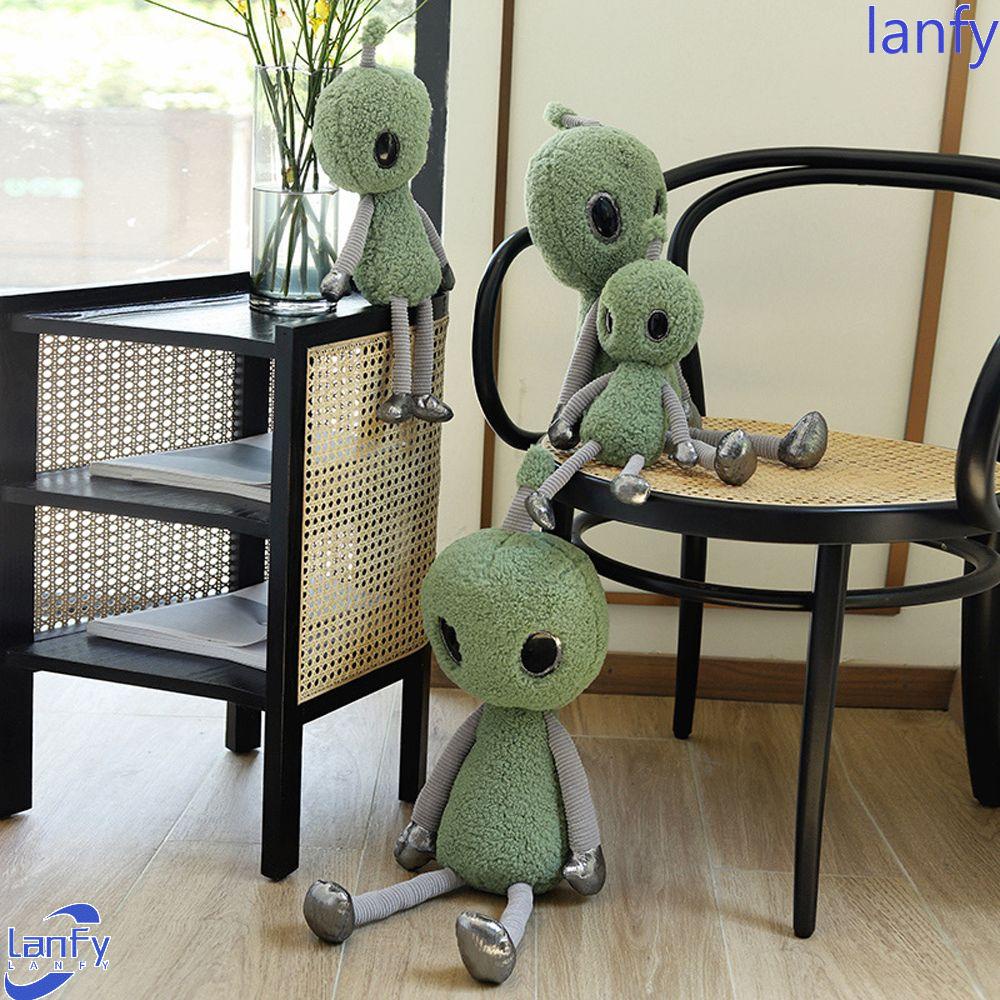 Lanfy Mainan Boneka Alien Bahan Plush Untuk Dekorasi Rumah / Hadiah Anak