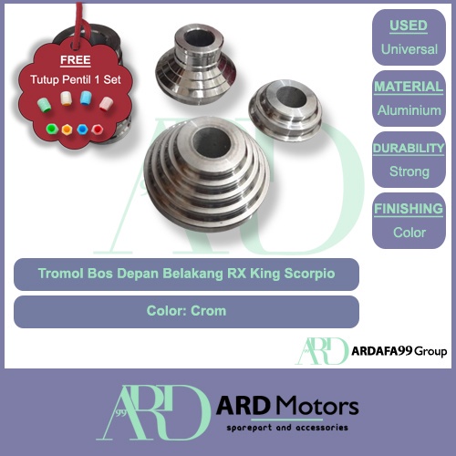 Tromol Bos Tromol RX King Manisan Tromol Depan Belakang RX King Scorpio Paramic Diamond