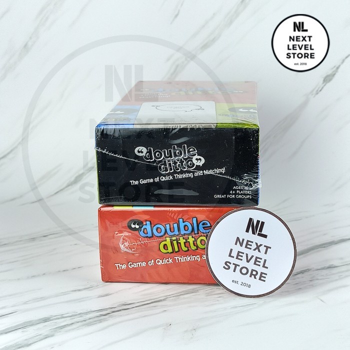 (PROMO) Double Ditto Board Games Card Game - Minor Defective Box