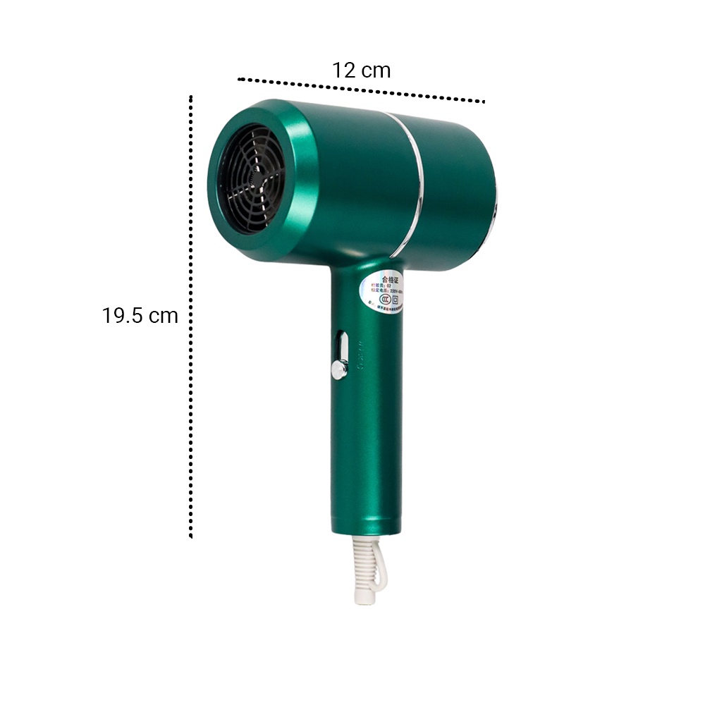 Aokitec Pengering Rambut Hair Dryer Quick Dry Blower - 02 - Green