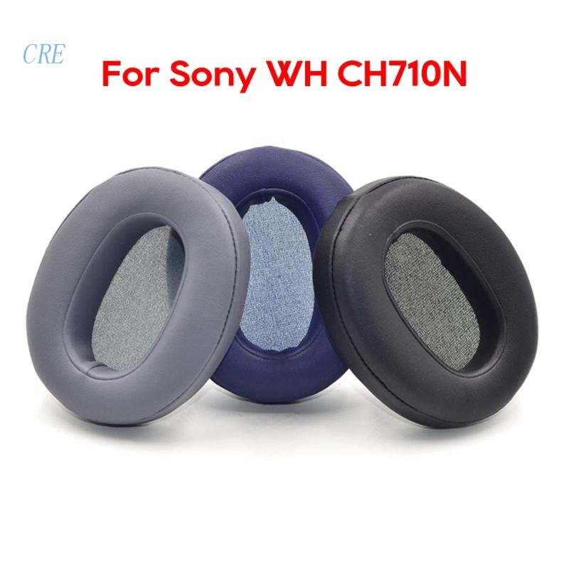 Cre Bantalan Telinga Bernapas Untuk WH-CH710N CH710N CH720 Headset Peredam Kebisingan Bantalan Telinga Spons Memori Earpads Sleeves Cover