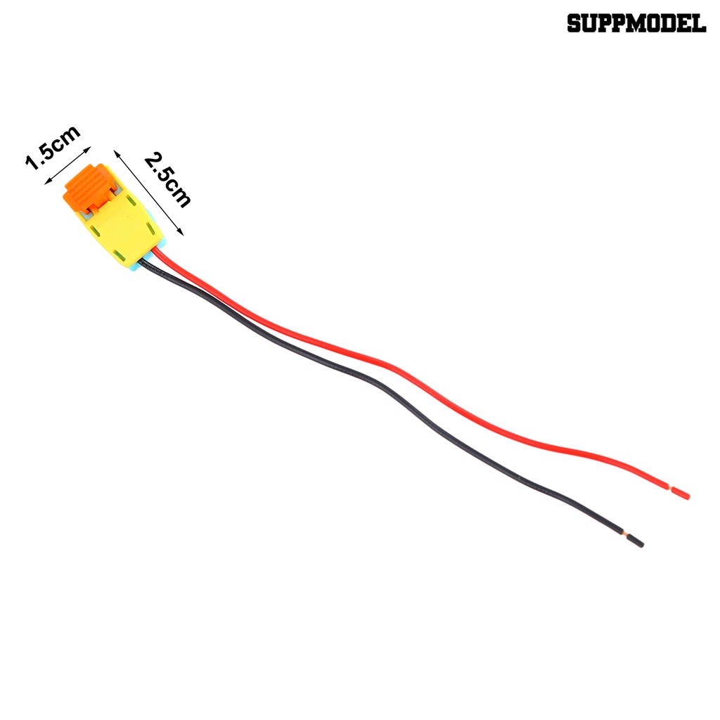 [SM Otomatis] 2Pcs Airbags Konektor Tahan Aus Pemasangan Mudah ABS Airbags Jam Spring Wire Plug Connector Untuk Sonata Verano Focus Volt
