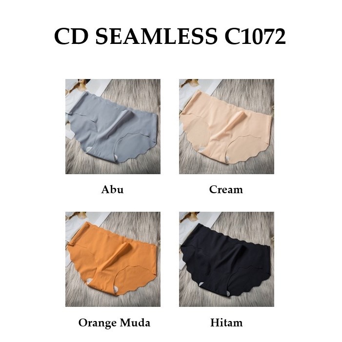 Grosir - C1072 Celana Dalam Fashion / Celana Dalam Wanita Seamless / CD Cewek / Women Underwear / Kolor Wanita