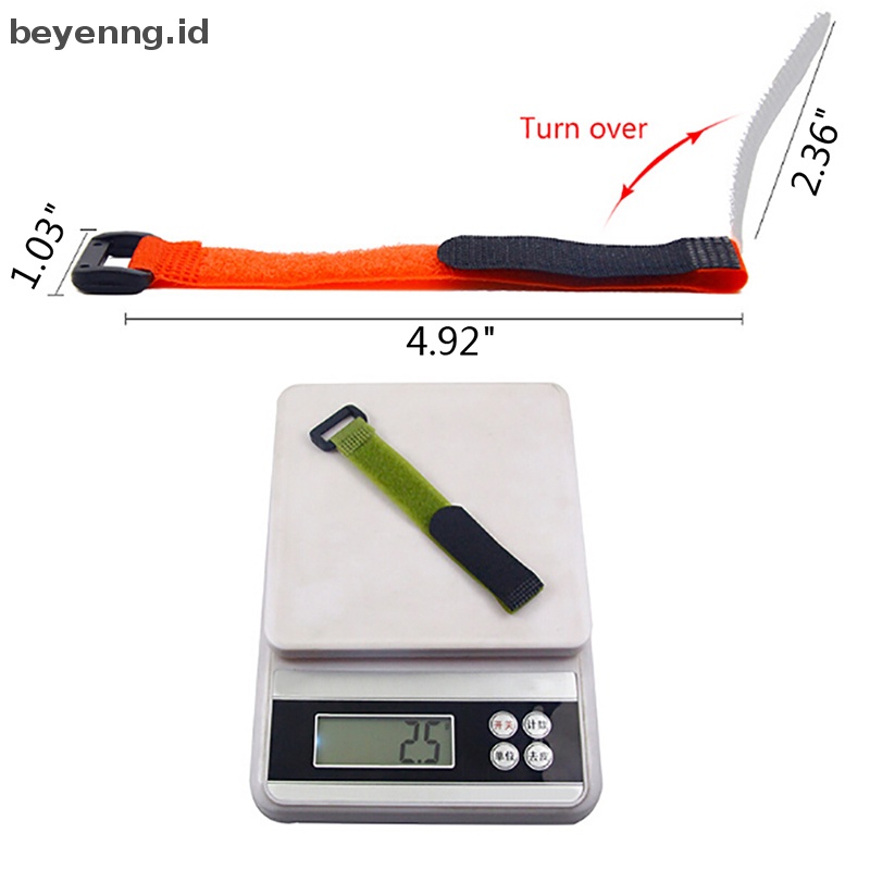 Beyen 10x Reusable Fishing Rod Tie Holder Tali Pengikat Ties Alat Pancing Supply  Id