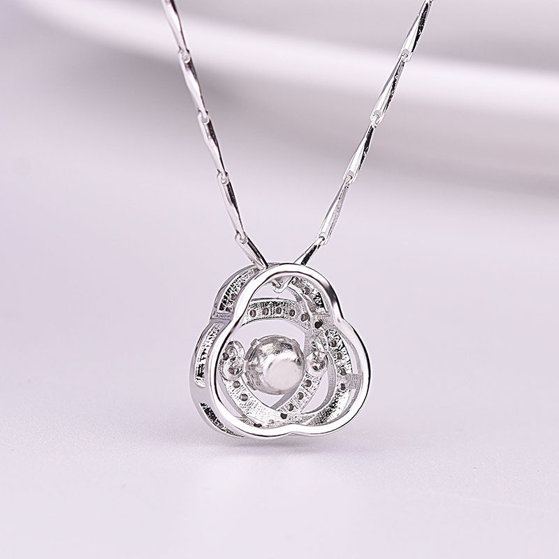 Goldkingdom Aksesoris Perhiasan Fashion Ready Stock Menari Liontin Tulang Selangka Rantai Kalung