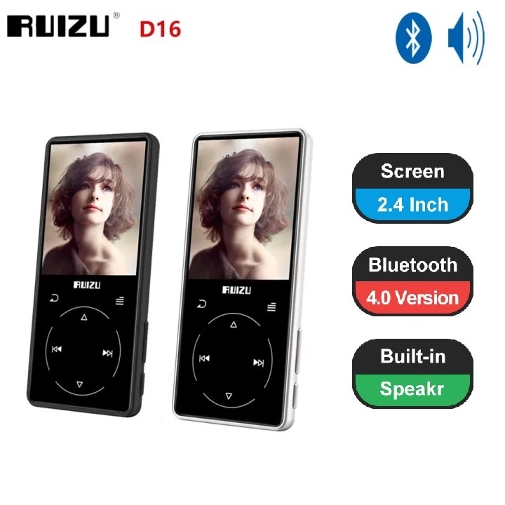 RUIZU D16 16GB - MP3 MP4 Digital Audio Player Lossless HD FLAC