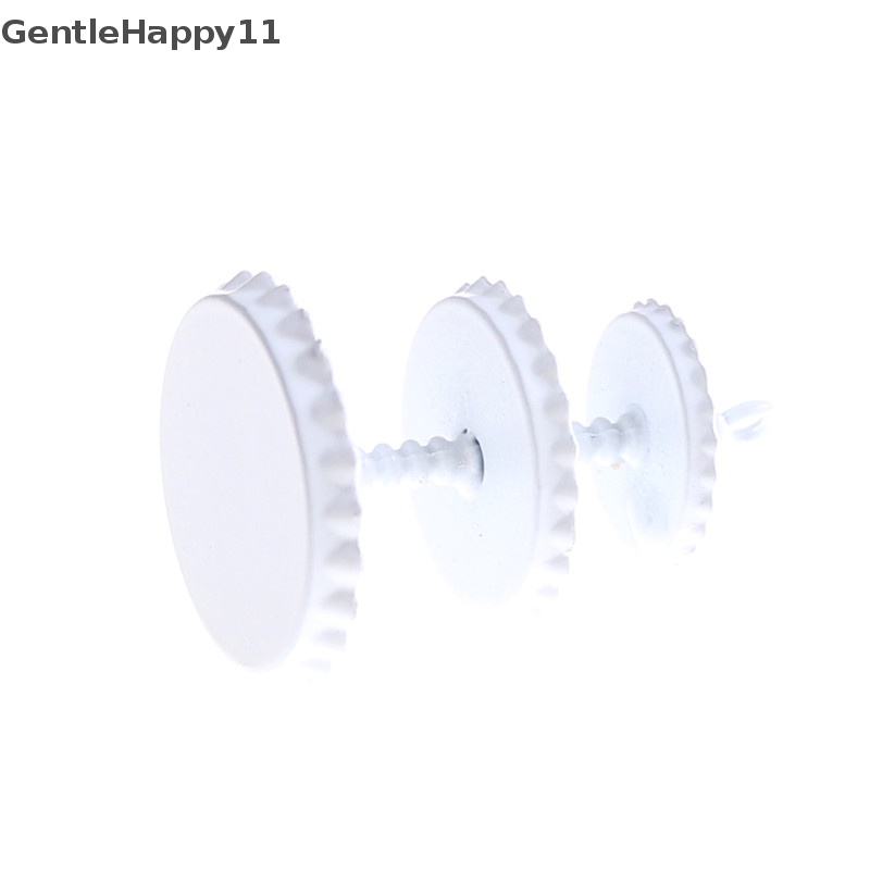 Gentlehappy 1Pcs Putih1Per12Rumah Boneka Miniatur 3lapis Metal Desserts Snack Rack Stand id