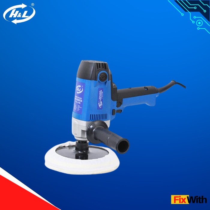 Mesin Poles Listrik 7" Inch H&L HL 218B Polisher Variable Speed HL218