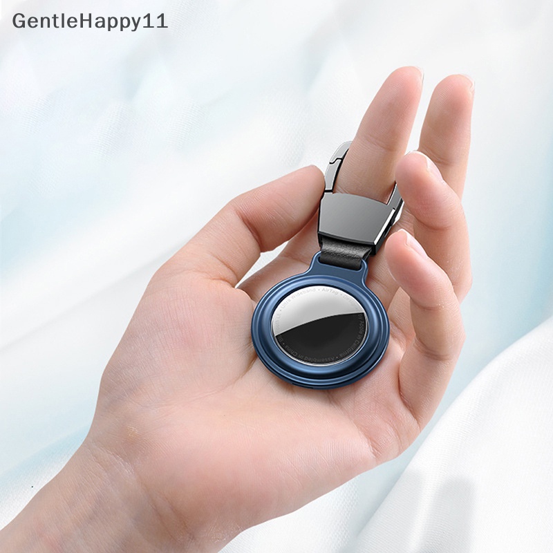 Gentlehappy 1pc Airtag Case Pelindung Magnetik Untuk Airtags Cover Keychain Holder Tracker id