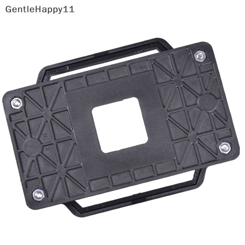 Gentlehappy 1pc Desktop motherboard CPU Cooler Fan heatsink Holder Base Untuk AM2 AM3 id