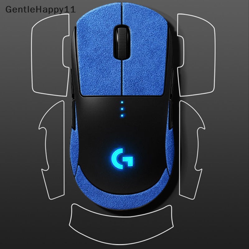 Gentlehappy Mouse Grip Tape Skate Handmade Stiker Non Slip Sedot Keringat Untuk Logitech G Pro X Superlight GPW Wireless Mouse id