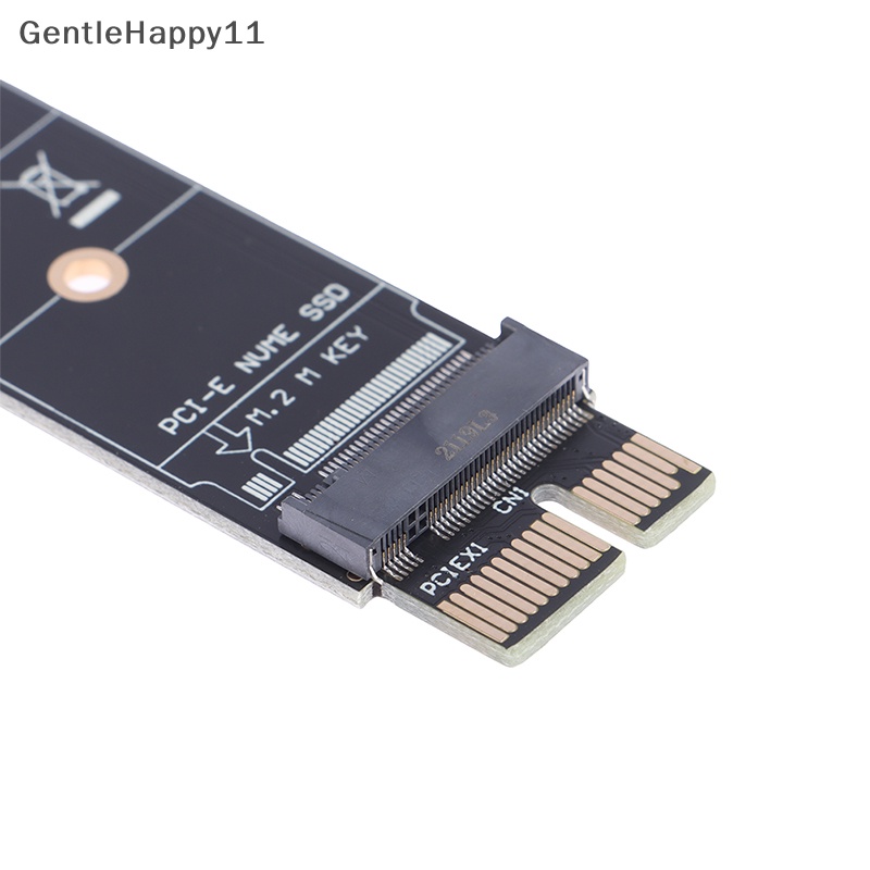 Gentlehappy PCIE to M2 Adapter NVMe SSD M2 PCIE X1 Raiser PCI-E PCI Express M Kunci Konektor id