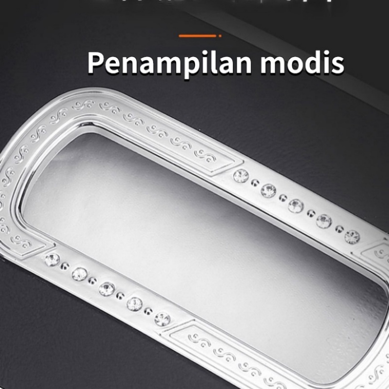 【COD】Mobil Kotak Tisu Kotak Multifungsi Tempat Tisu Mobil Premium Mewah Multifungsi Jam Car Tissue Box