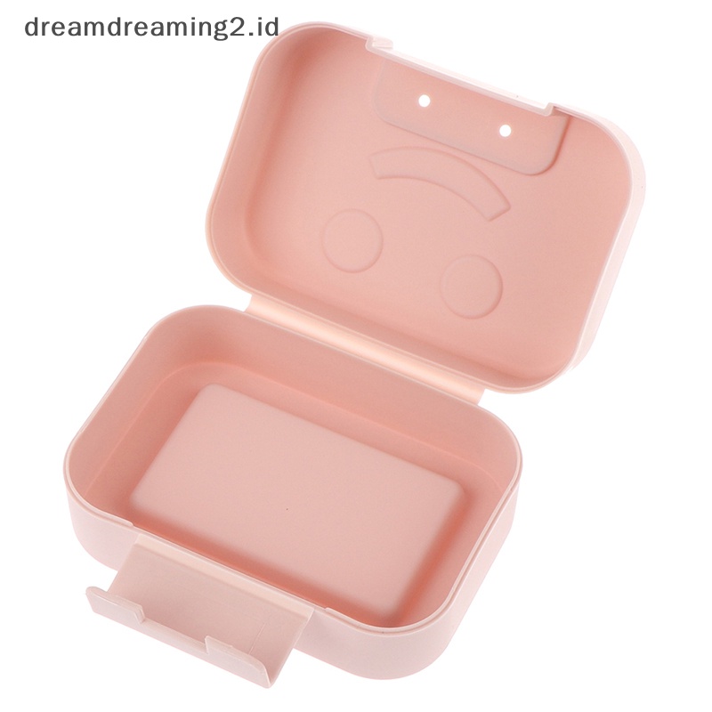 (drea) 1pc Tempat Sabun Cuci Piring Kamar Mandi Anti Air Portable Kotak Sabun Travel//