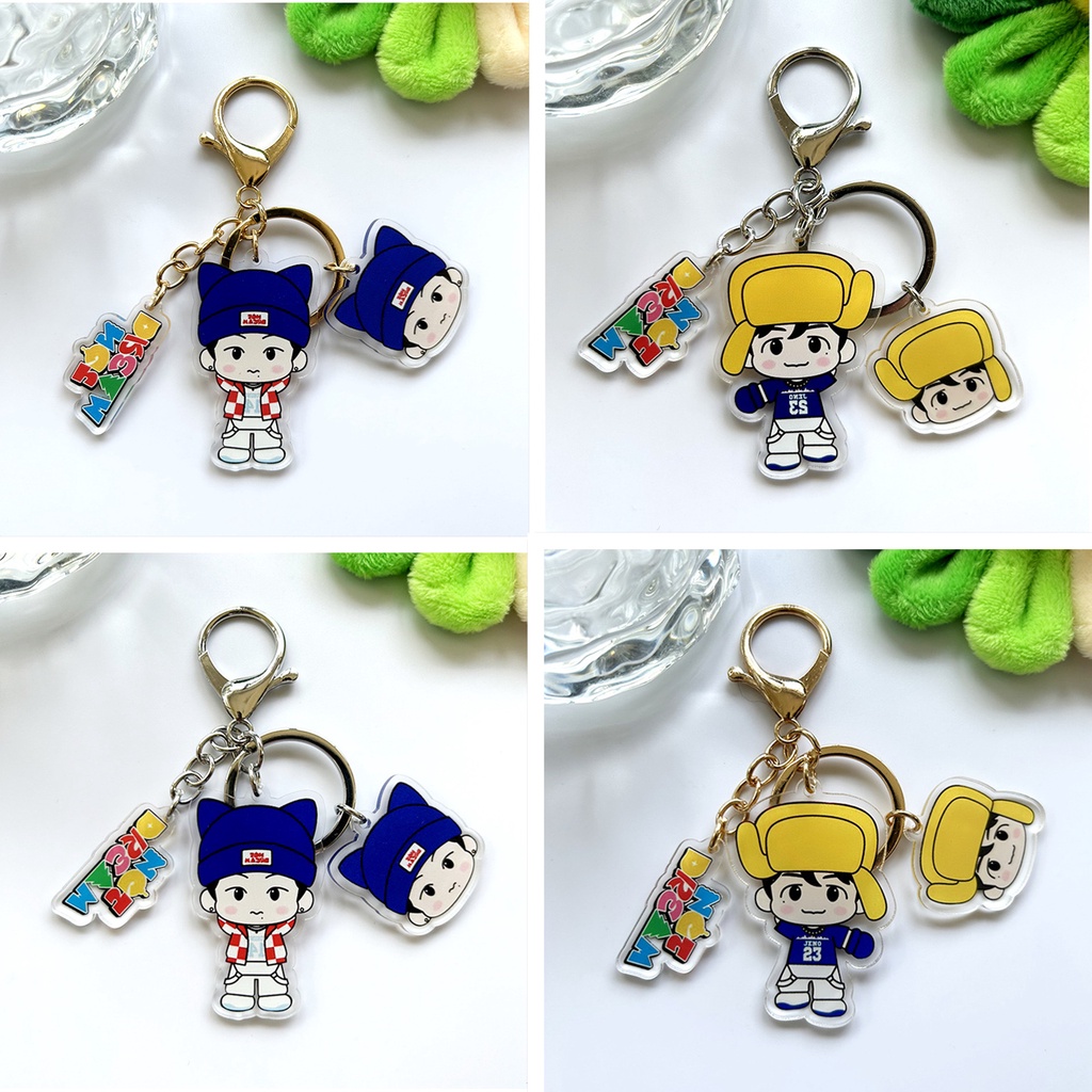 1pc Gantungan Kunci Akrilik Permen NCT DREAM NCTDREAM Kartun Figure Key Ring Gantung