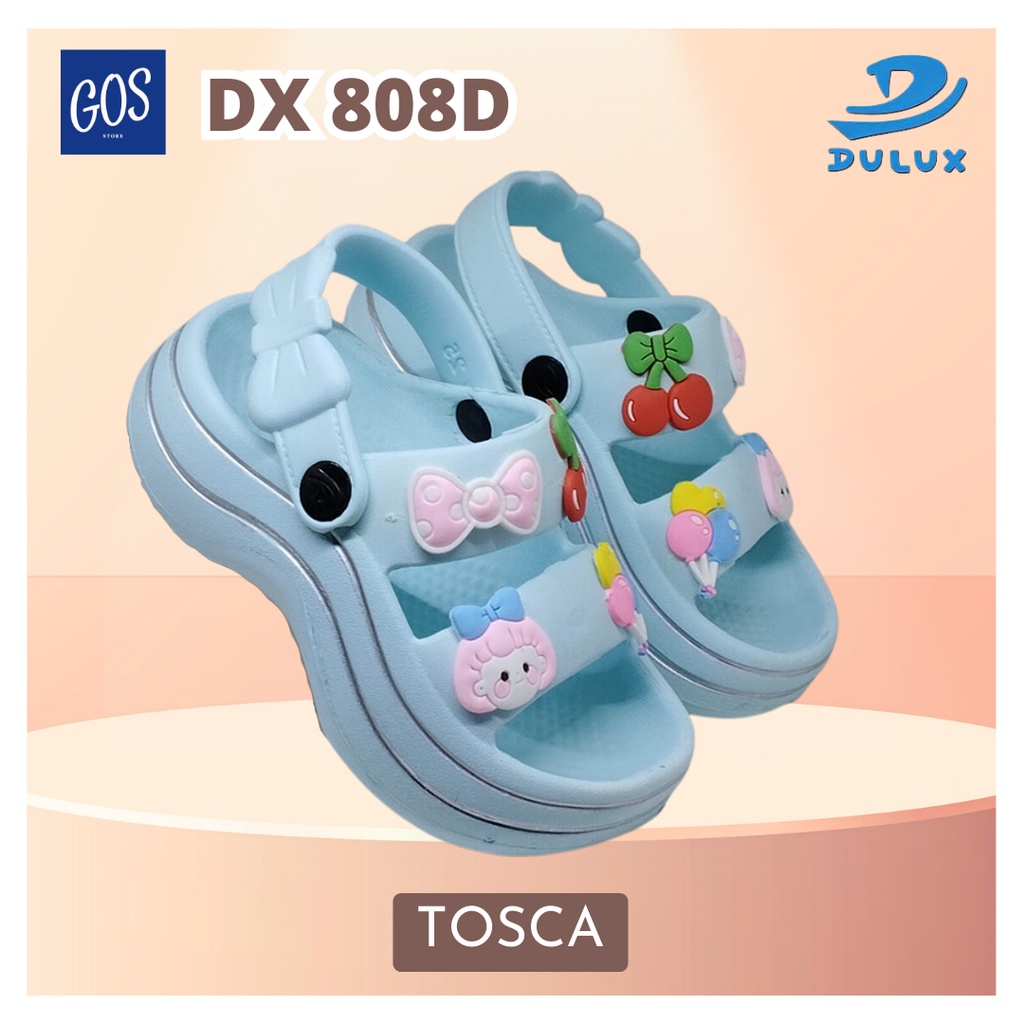 gos DULUX 808ED sandal anak perempuan tali belakang fuji murah berkualitas anti air tahan lama ringan