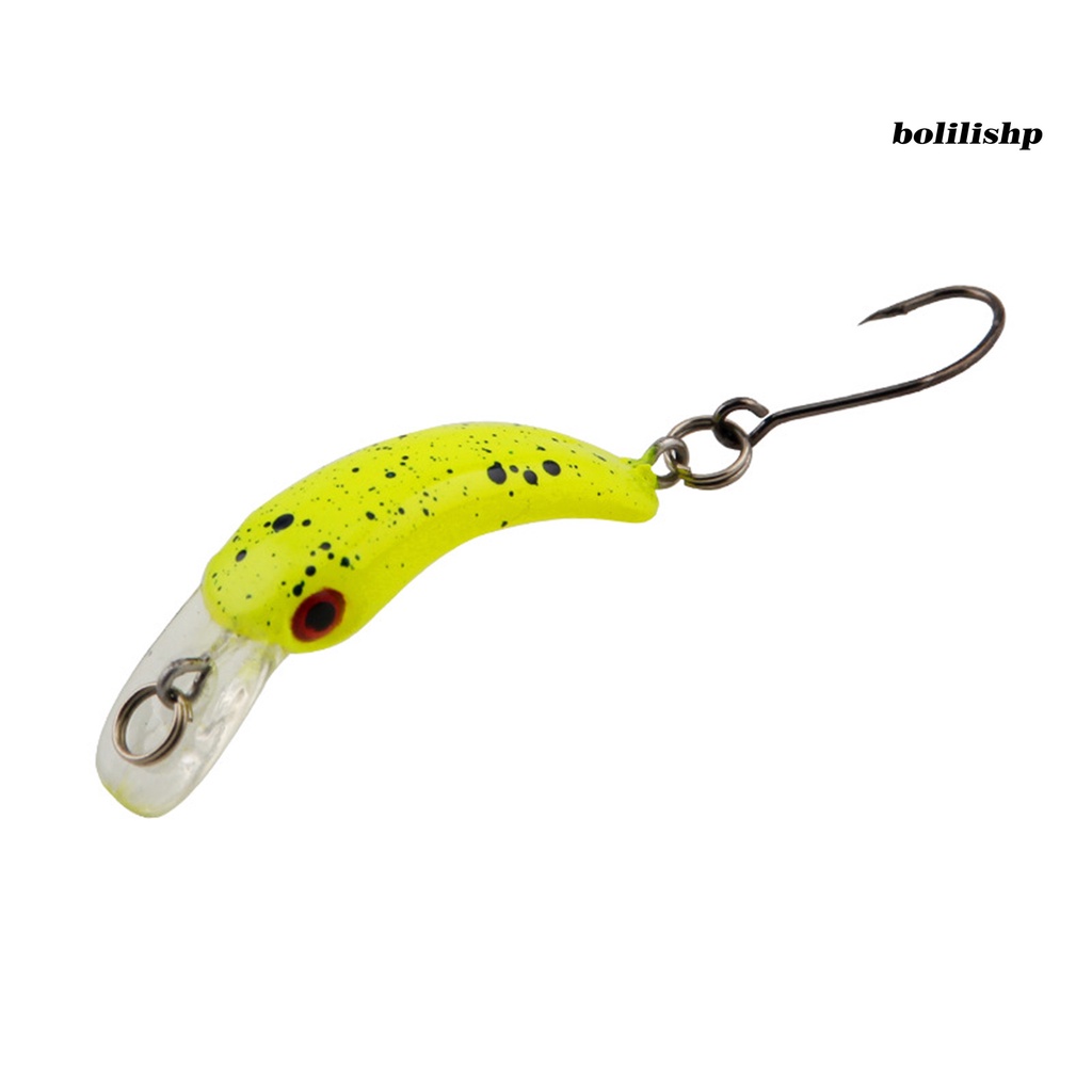 Bo-5pcs 4cm/1.4g Umpan Pancing Realistis Tajam Kait 3D Simulasi Mata Mini Crankbait Wobbler Umpan Keras Buatan Memancing Tackle Untuk Outdoor