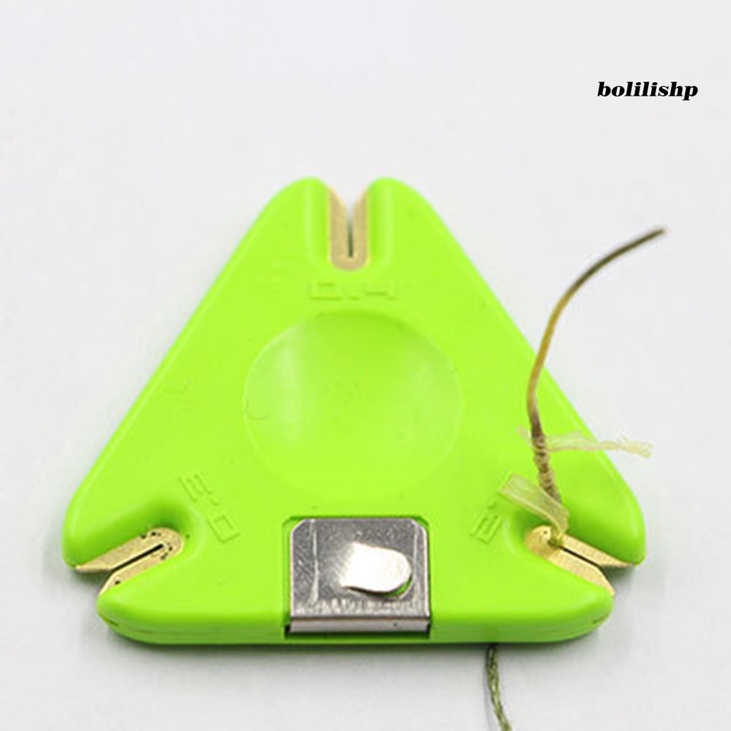 Bo-alat Kupas Mancing Tahan Aus Kuat Dan Kokoh Simple Digunakan Ukuran Kecil Plastik Ringan Reusable Stainless Portable Line Cutter Fishing Tackle