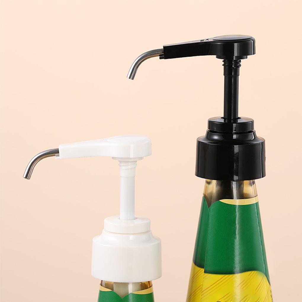 Alat Semprot Minyak Rumah Tangga Dapur Botol Saus Stopper Nozzle Squeeze Dispenser Pump