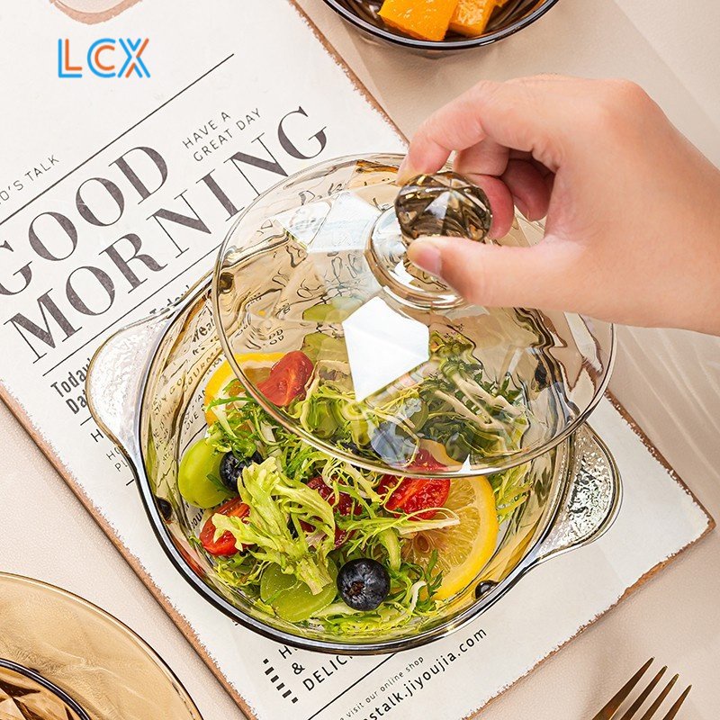 LCX Glass Pot Panci Elegan / Panci Kaca Transparant