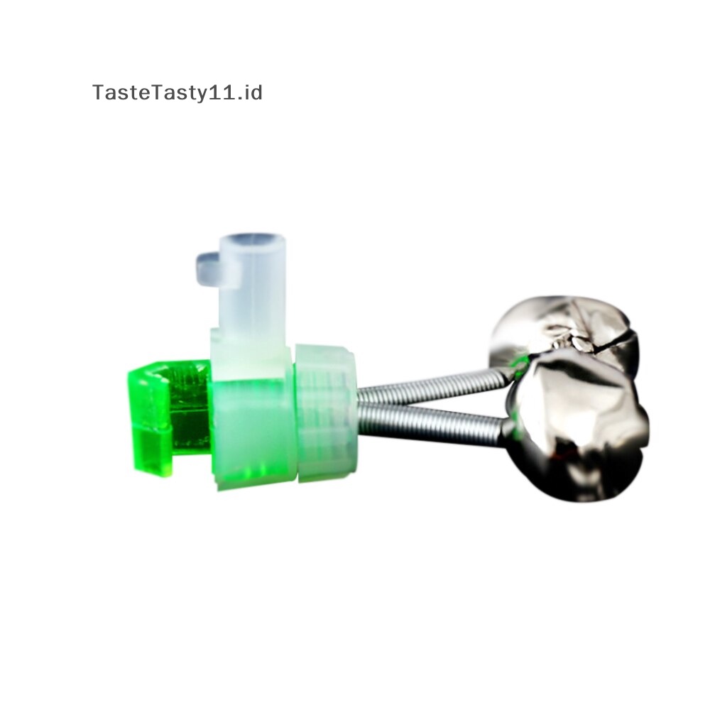 Tastetasty 10Pcs/Set Twin Spiral Lonceng Pancing Gigit Al Outdoor Night Carp Fishing Rod T.