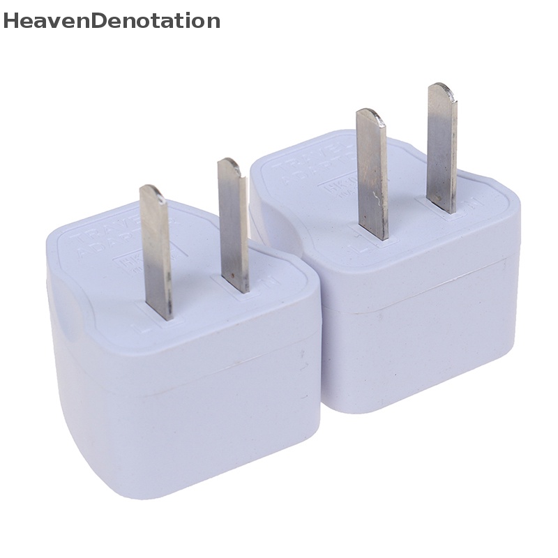 [HeavenDenotation] Universal EU UK AU Ke US USA AC Travel Colokan Listrik Adapter Outlet Converter HDV