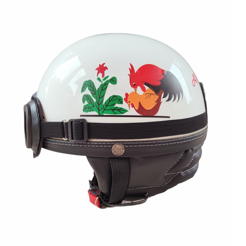 GROSIR Helm Chip Motif Ayam Jago Kawin COD