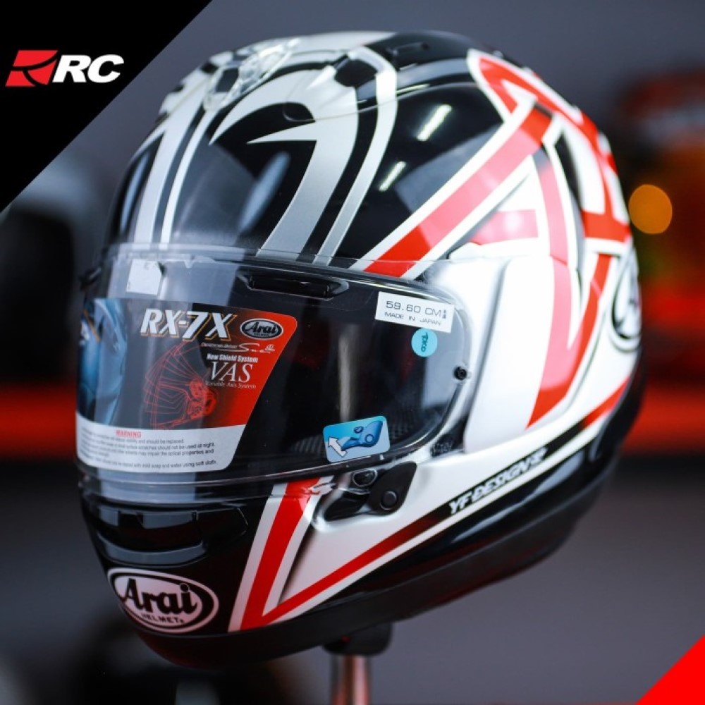 Arai RX7X Nakano Star