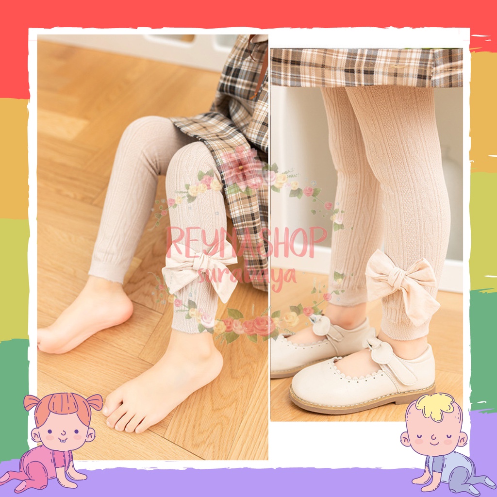 (LGAA) LEGGING PITA ANAK PEREMPUAN BAJU ANAK PEREMPUAN IMPORT