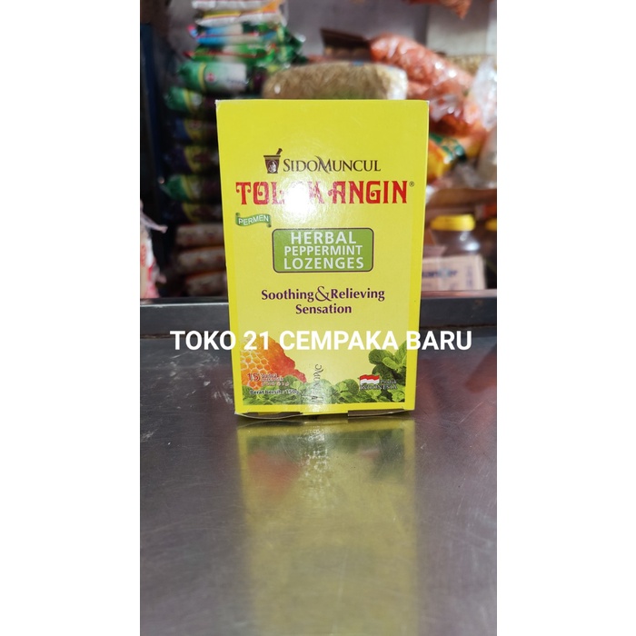 

Permen Tolak Angin Kuning 1 BOX isi 15 sachet | Sidomuncul Masuk Angin