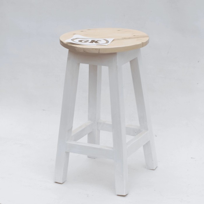 Kursi Kayu / Bangku kayu bulat