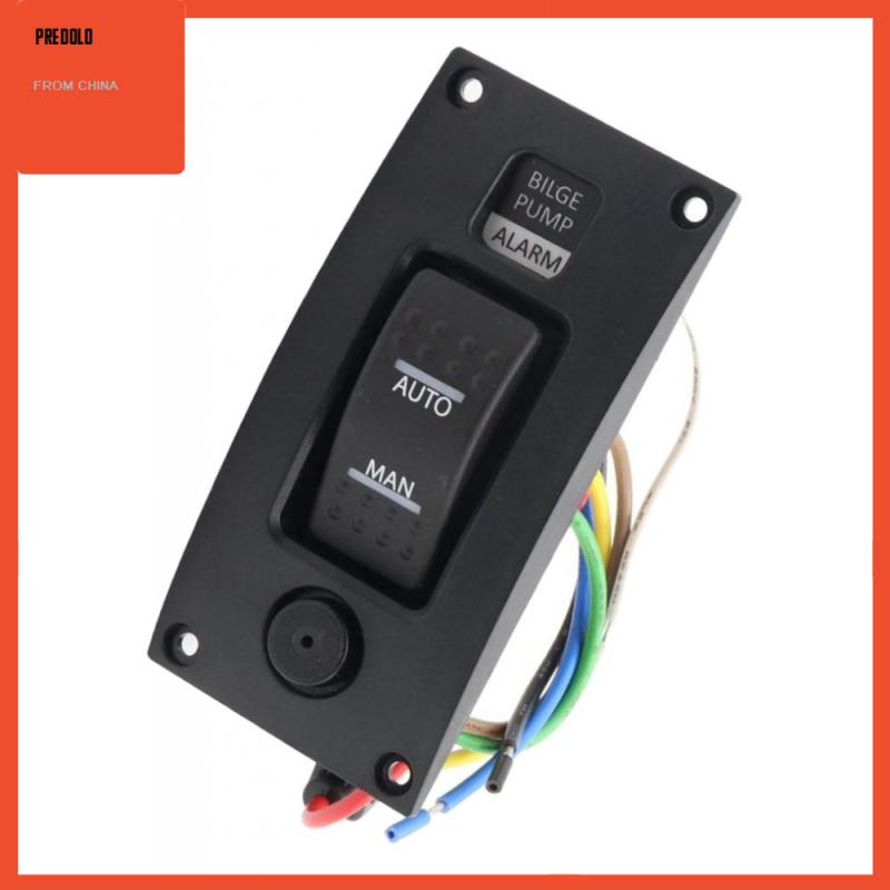 [Predolo] New Bilge Pump Switch Panel Otomatis-Off-Manual 12v 24v Dengan