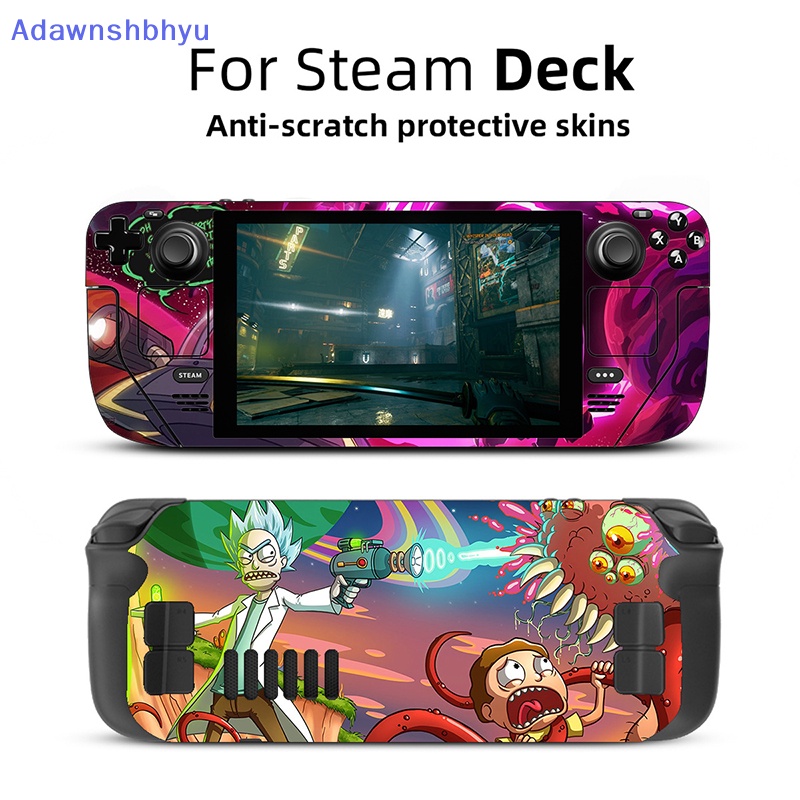 Adhyu Cocok Untuk Steam Deck Game Console Stiker Pelindung Kulit Decal Stiker Cover Case Untuk Valve Console Premium Stickers ID
