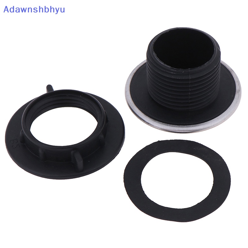 Adhyu 2Pcs Penutup Lubang Keran Wastafel Penutup Lubang Kran Dapur Stainless Steel ID