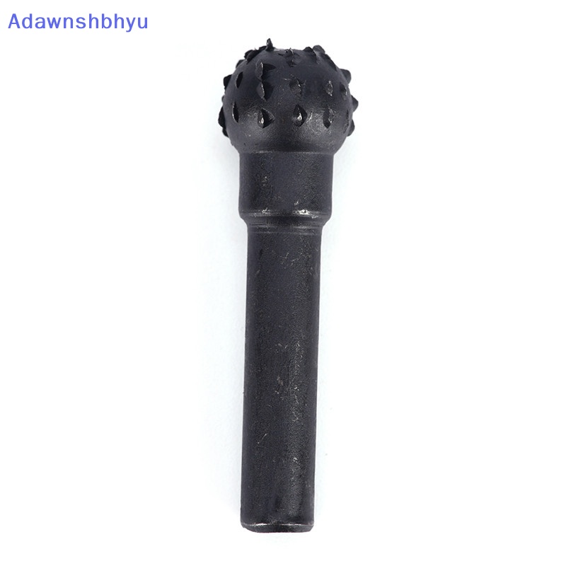 Adhyu 5pcs Set Rotary Burr Baja Hitam1Per4 ''6mm Shank Mata Bor Rasp Kayu Perkakas Rumah ID