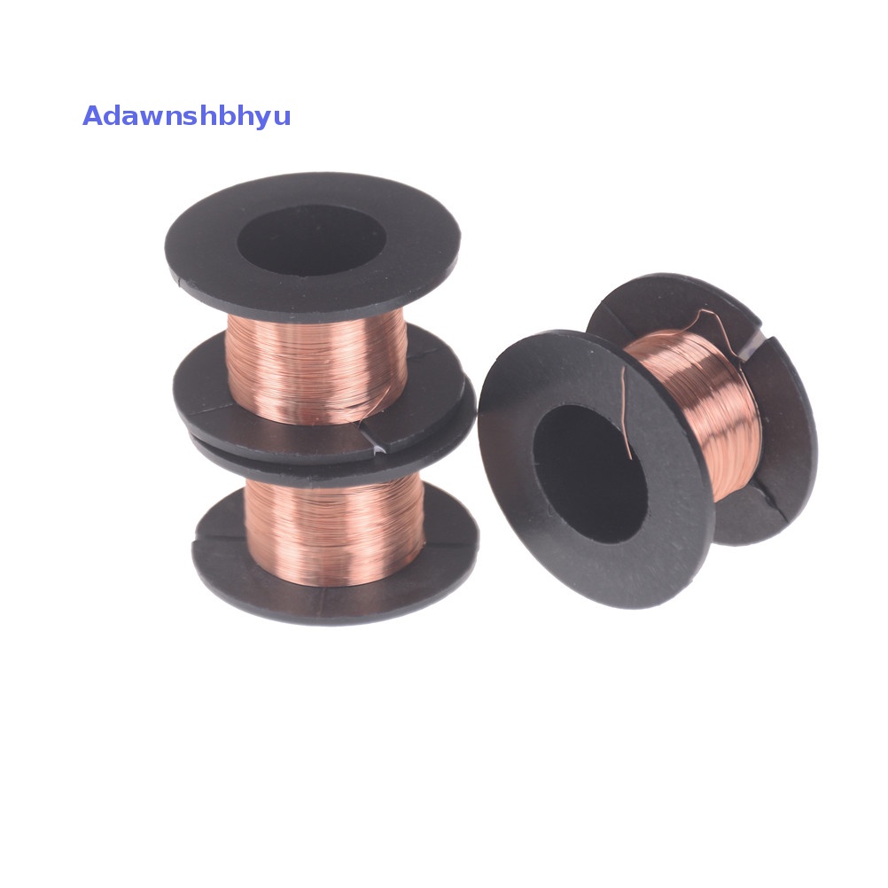 Adhyu 11M Diameter 0.1mm Dipernis Kawat Tipis Kawat Tembaga Rotor DIY Enamelled Wire ID