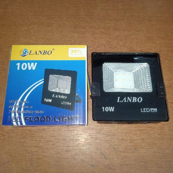 Lampu Sorot Led 10 Watt / Flood Light 10W