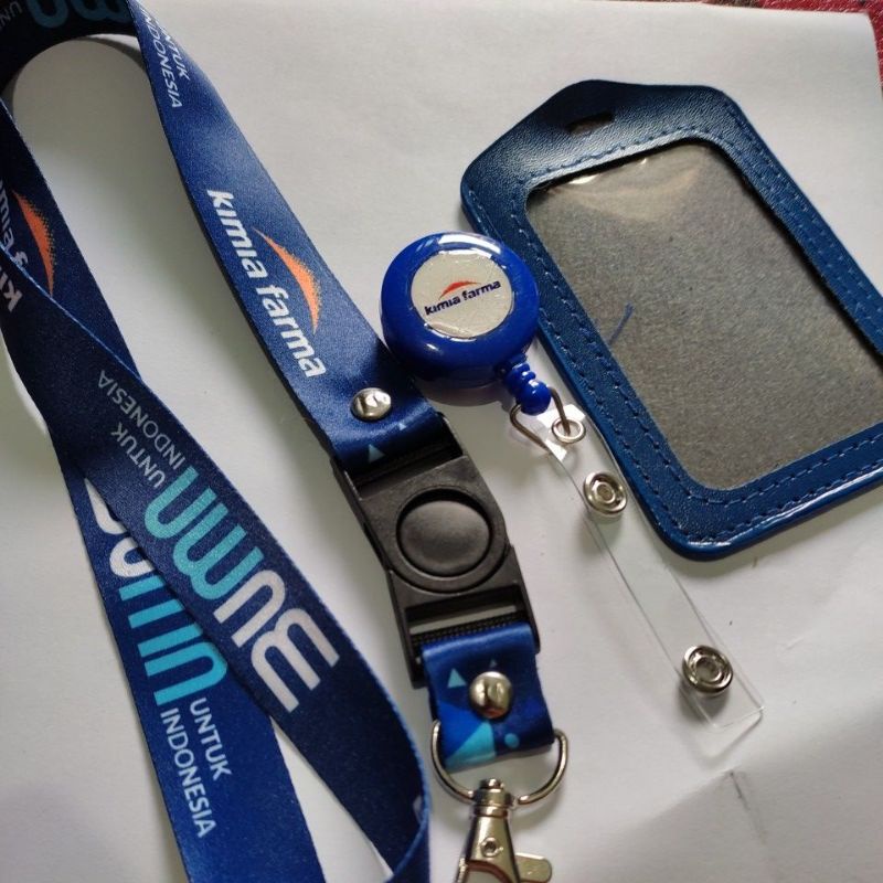 

Tali idcard Kimia farma Bumn| TALI KIMIA FARMA | LANYARD Kimia farma bumn