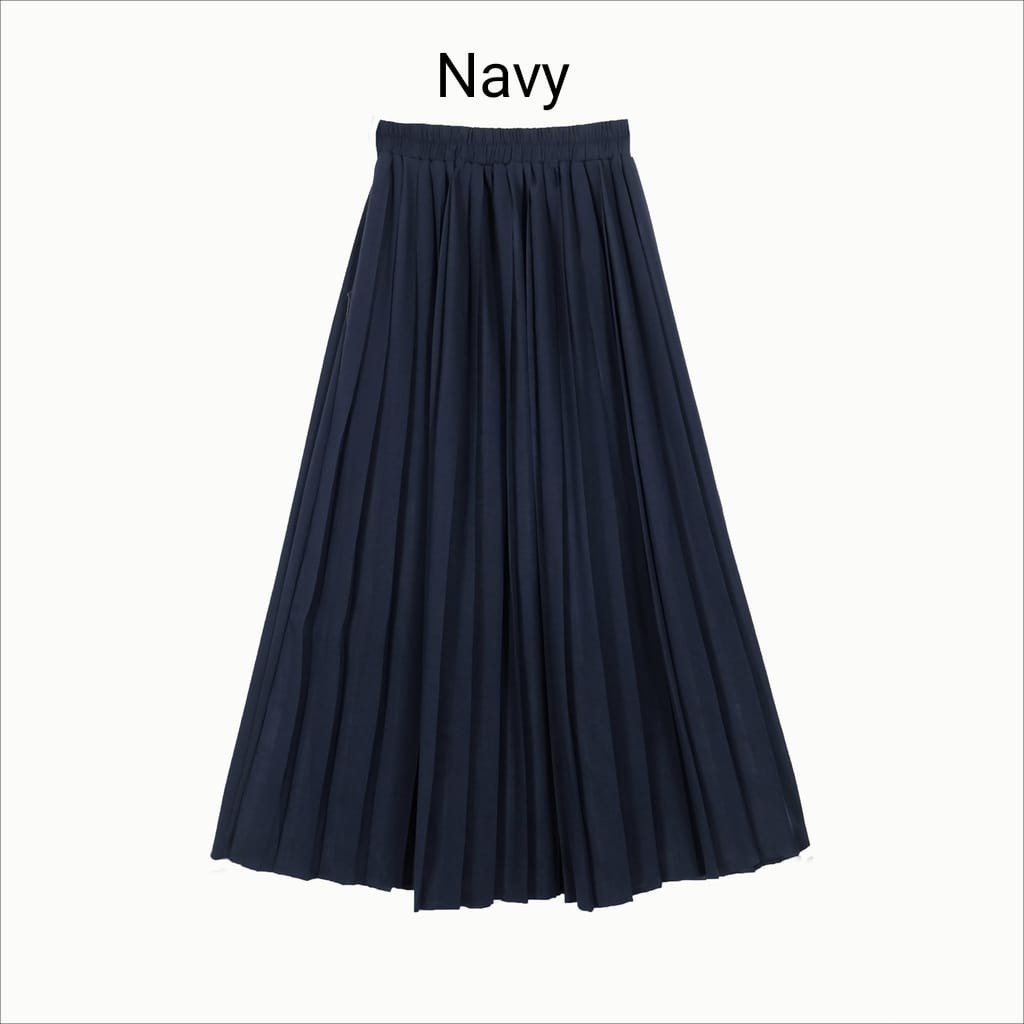 ROK PLISKET WANITA PREMIUM TEBAL / ROK KERJA MUSLIMAN /ROK PLISKET TERMURAH TERLARIS By Mardhatillah