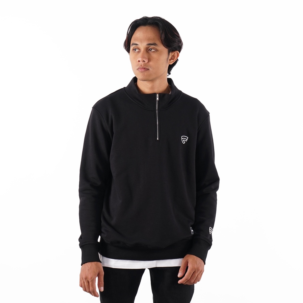 JAKET FRIDAY KILLER  HAZE CREWNECK BLACK