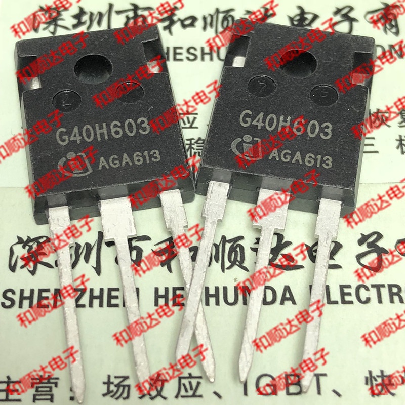 5pcs G40H603 IGW40N60H3 TO-247 Original100% Baru