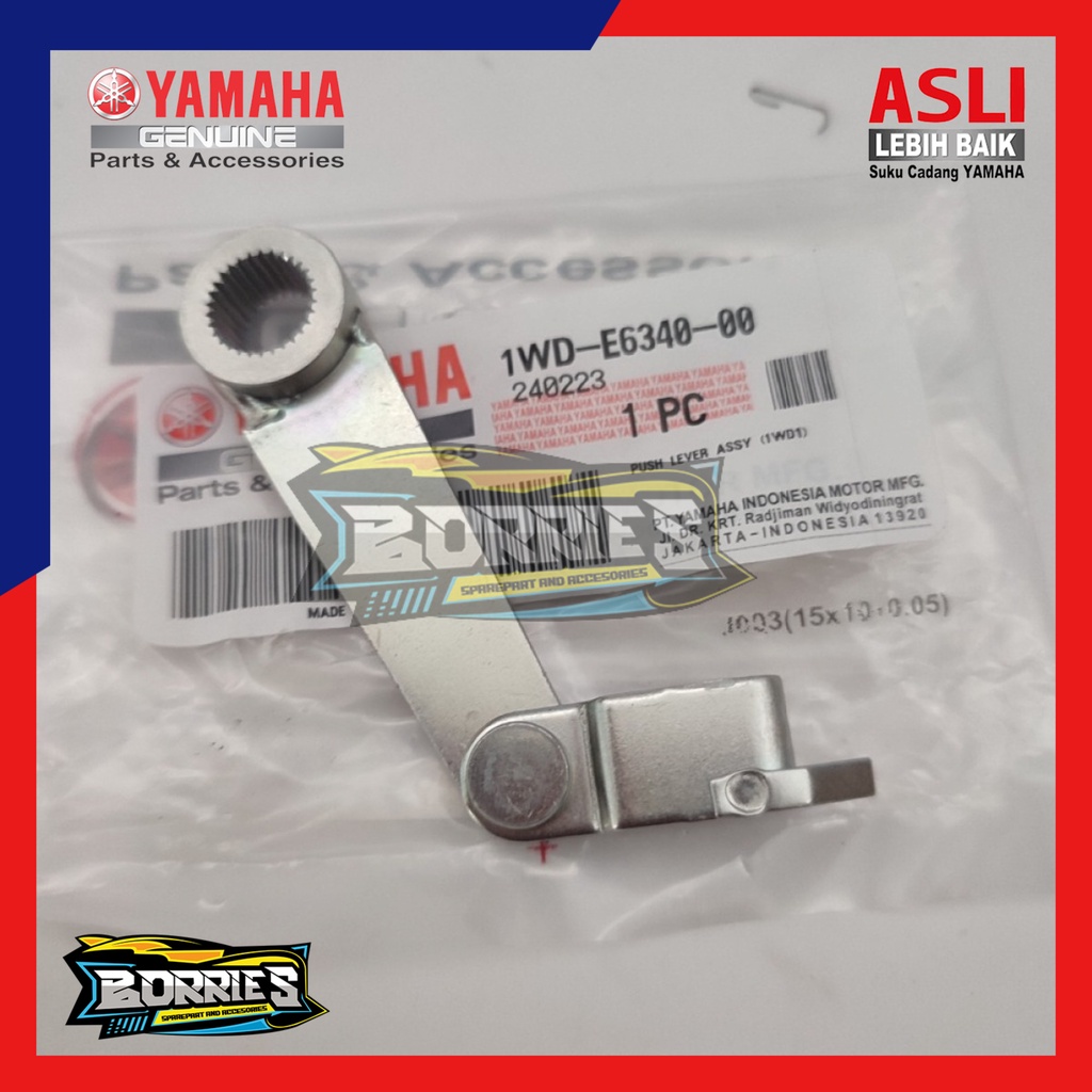 Tuas Lever As Stut Kopling Yamaha R25 R 25 MT25 pnp F1ZR FIZR F1Z FIZ R Original 1WD-E6340-00