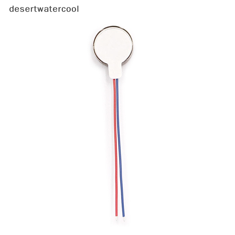 Deid 2PCS 123410x3mm Motor Getaran Mini DC 3V 12000rpm Tombol Koin Datar-Tipe Micro DC Vibrag Motor Untuk Ponsel Pager Martijn